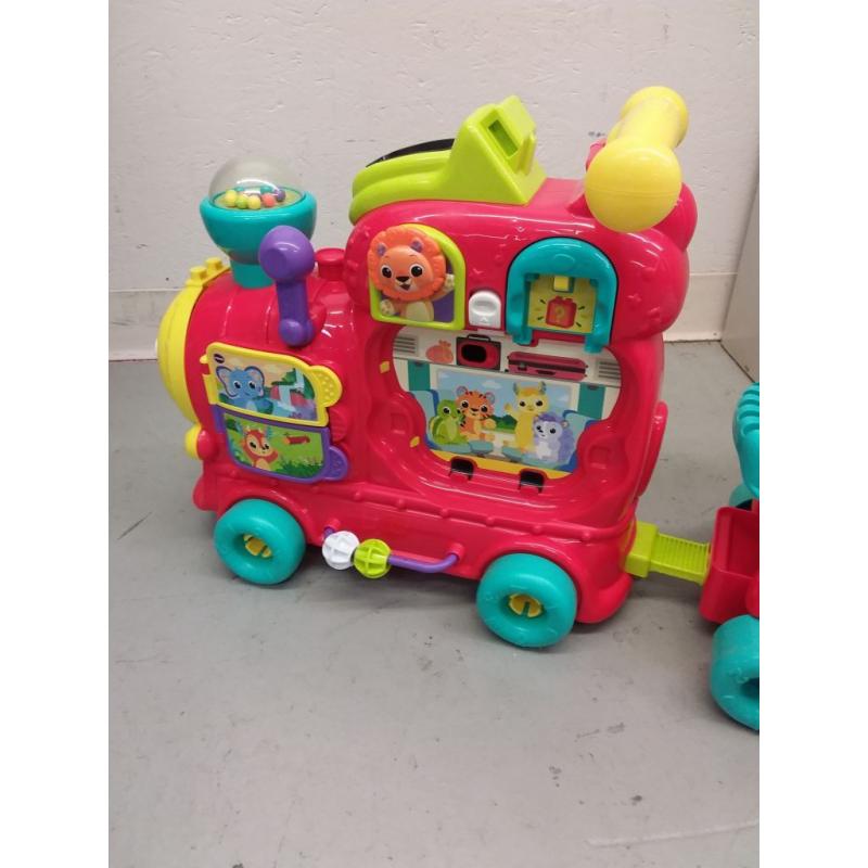 VTech 4-in-1 Learning Letters Train Sit-to-Stand Walker and Ride-On