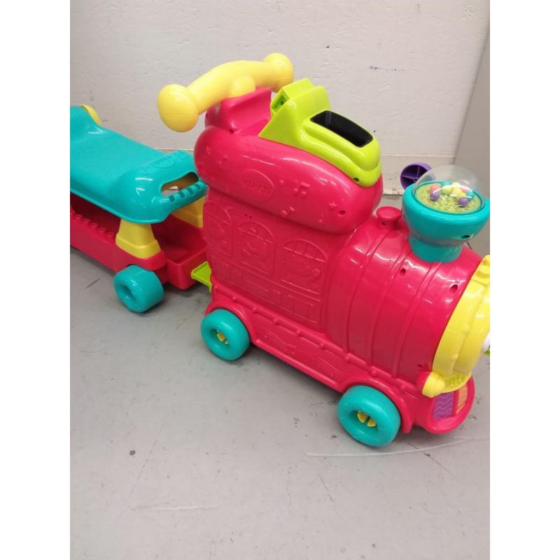 VTech 4-in-1 Learning Letters Train Sit-to-Stand Walker and Ride-On
