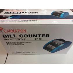 Carnation Bill Counter CR18 with UV and Magnetic Counterfeit Detection