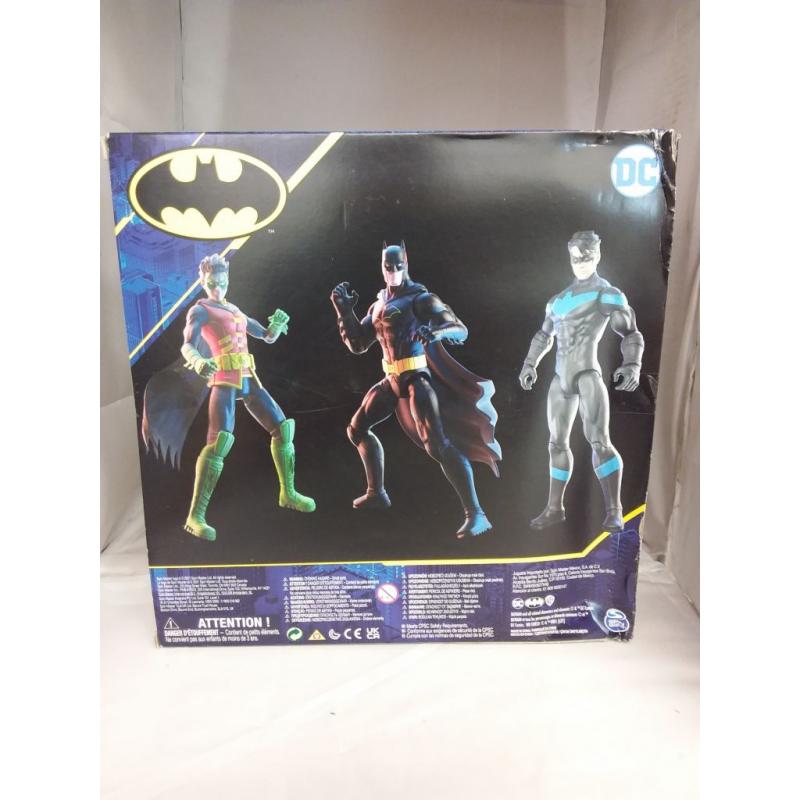 DC Robin, Batman & Nightwing Action Figure 3-Pack SPIN MASTER