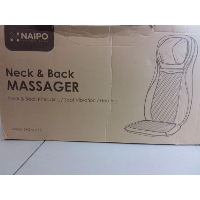 Head and neck massager cream color MGM-C11C