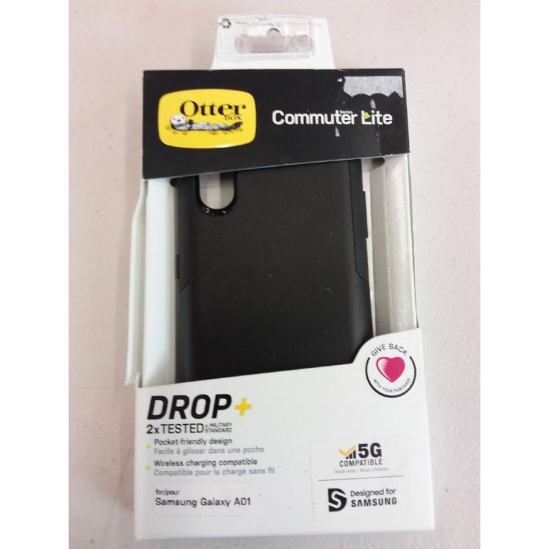 OtterBox Commuter Lite Series Phone Case for Samsung Galaxy A01- Black