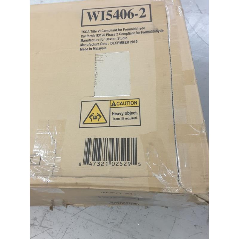 Baxton Studio Mid-Century Masterpieces Sofa, Brown, Sofa Only