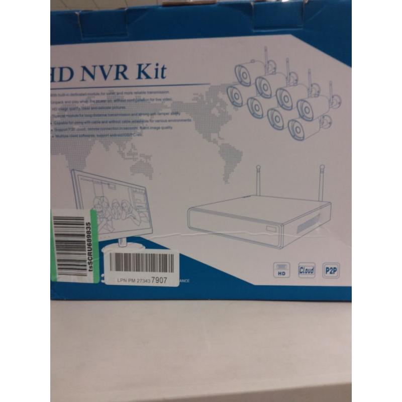 HD NVR KIT 2TB Hard Drive Remote View