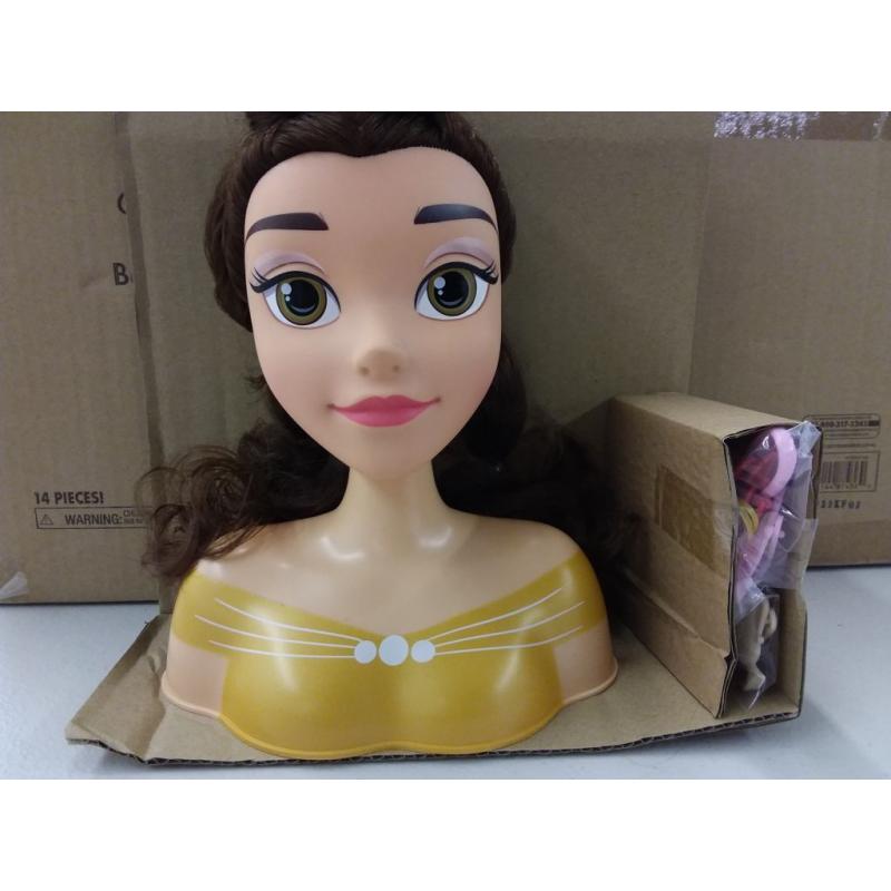 Disney princess Belle styling head