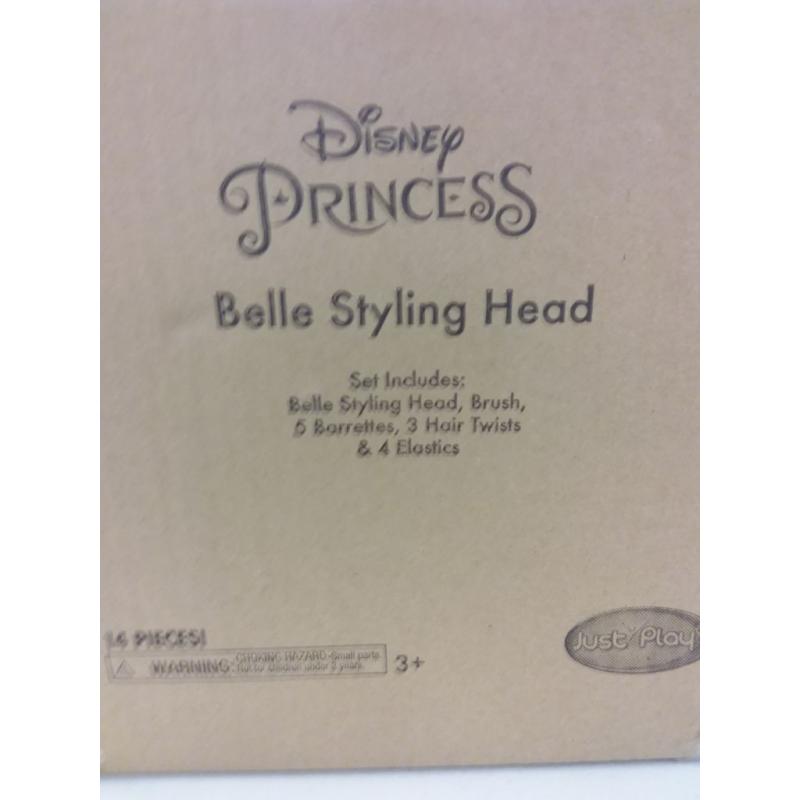 Disney princess Belle styling head