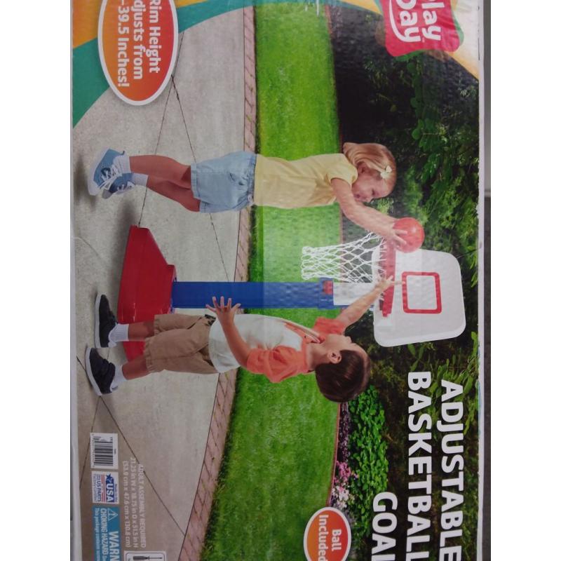 Play Day Jump 'n Slam Basketball Set