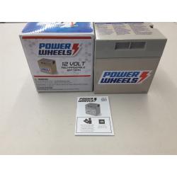 Power Wheels 12V rechargeable battery