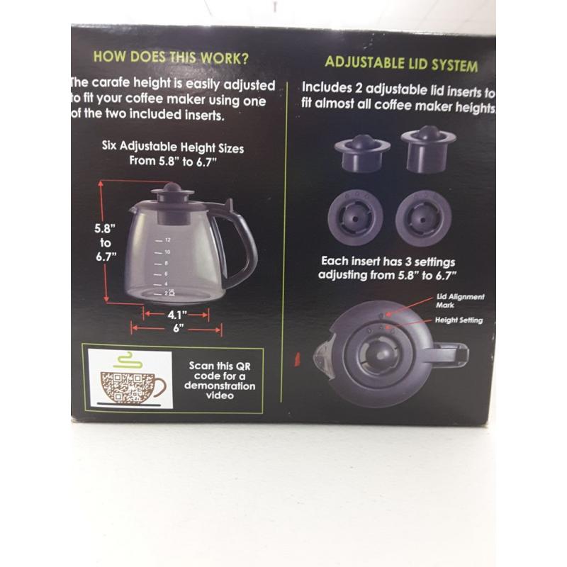 Universal replacement carafe