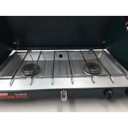 Two burner propane stove