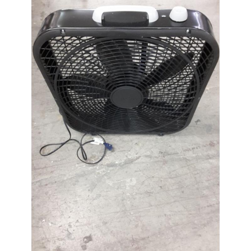 Lasko Cool colors box fan Black