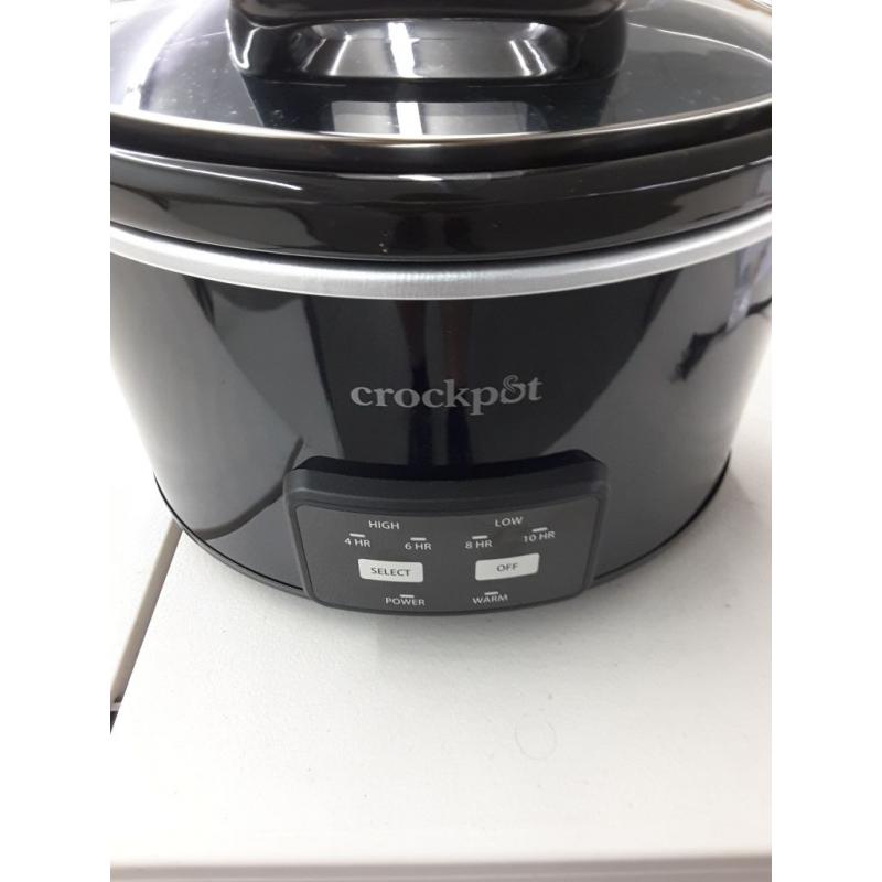 Crockpot 4.5qt Oval slow cooker lift & serve