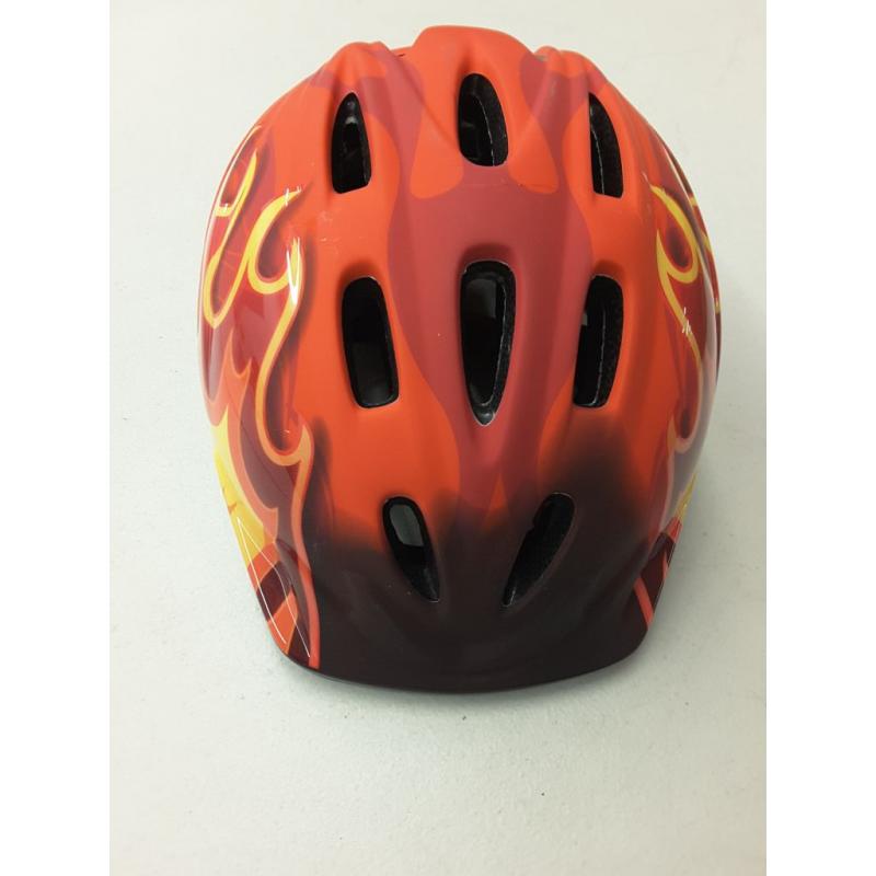 Schwinn Classic Child Bike Helmet, ages 5 to 8, red, flames