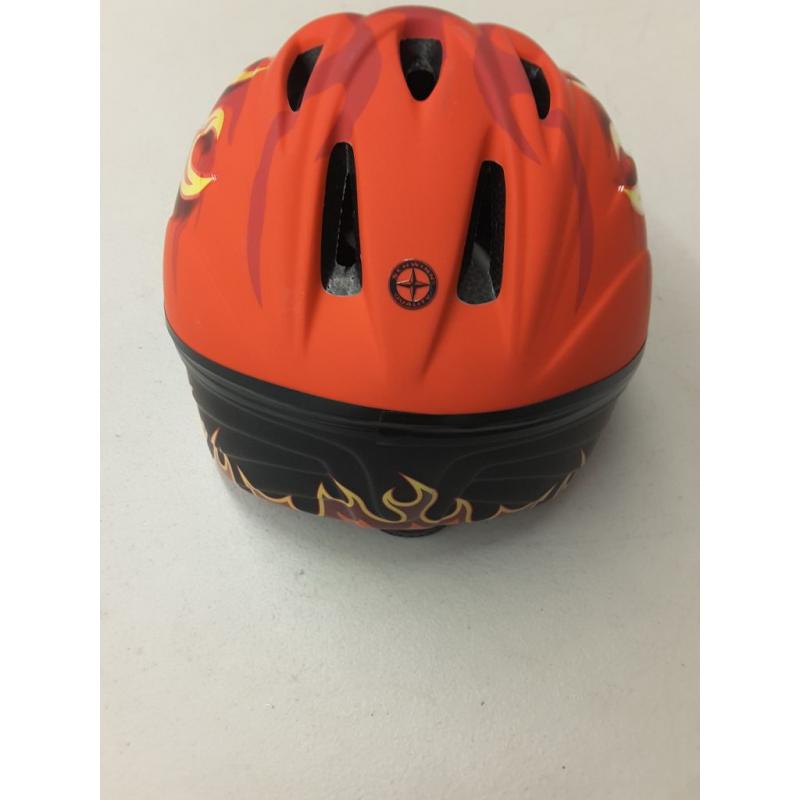 Schwinn Classic Child Bike Helmet, ages 5 to 8, red, flames