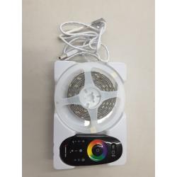 LED Mood Lighting Kit with 6.5 ft Long LED Strip RGB E26
