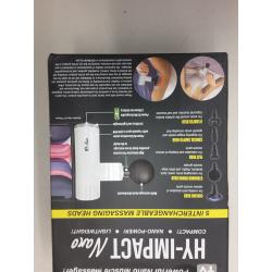 Hy-Impact Nano Pocket Sized Powerful Deep Tissue Massager- Compact Sized