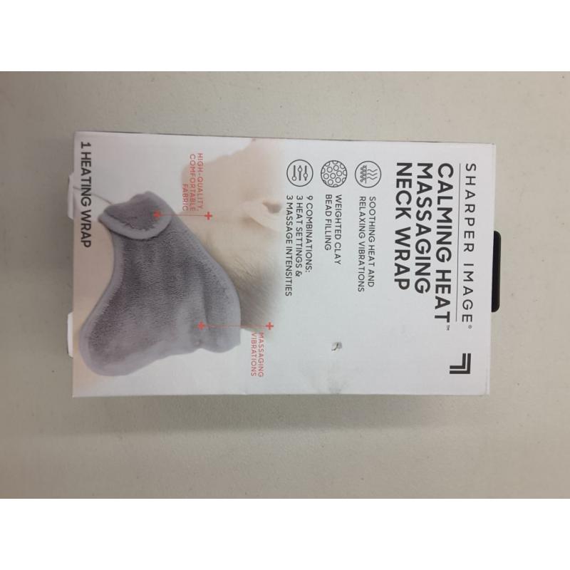 Calming Heat Neck Wrap, Grey
