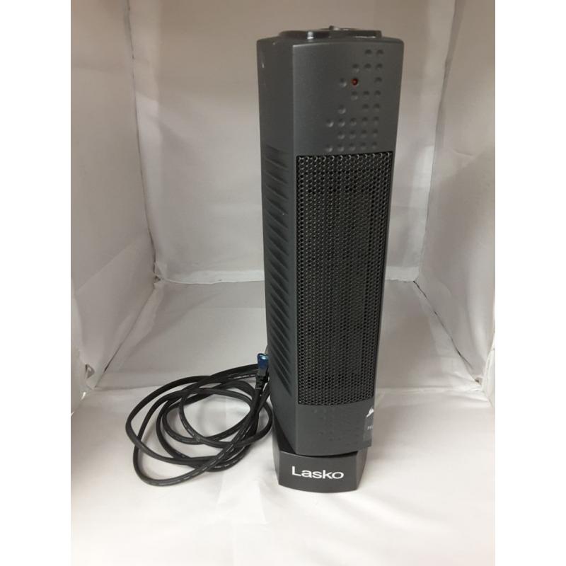 Oscillating Ultra Slim Electric Tower Space Heater with 2 Speeds, CT14101, Black