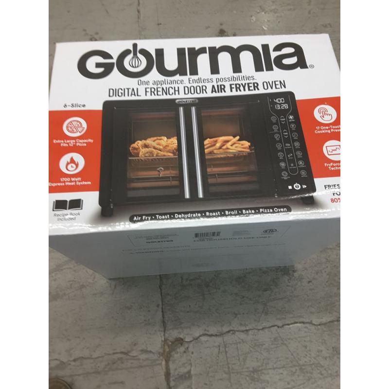 Gourmia Digital French Door Air Fryer Toaster Oven