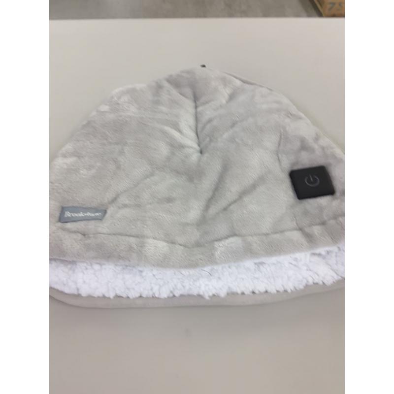 Brookstone Heated Footie, Grey