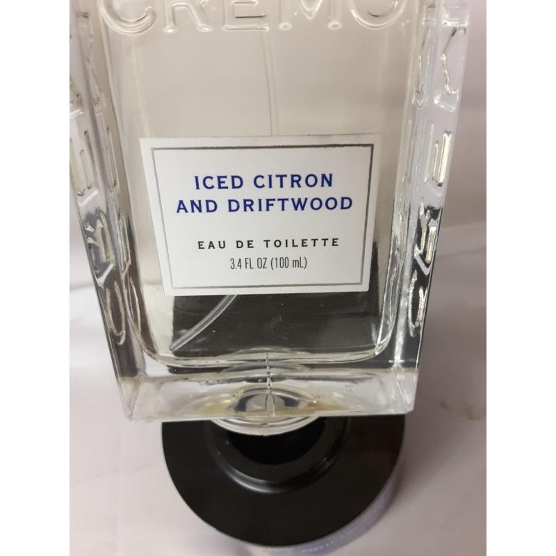 Cremo Men's Spray Cologne, Iced Citron & Driftwood, 3.4oz (appox)
