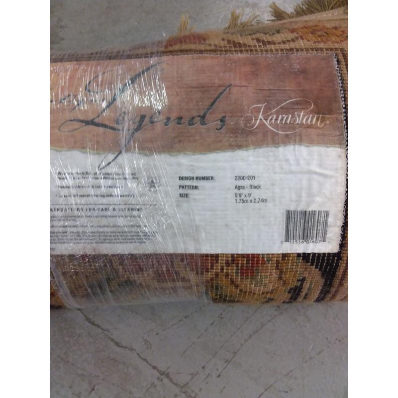 Karastan Agra-Black, 5'9 x 9'