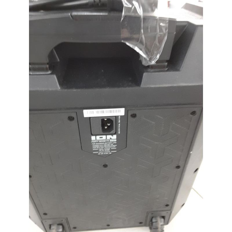 Ion Audio Party Boom FX High-Power Bluetooth-enabled Rechargeable Speaker with Lights