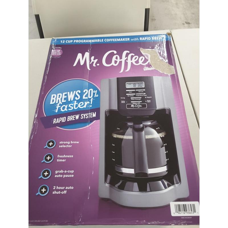 Mr Coffee 12 Cup Programmable Coffee Maker