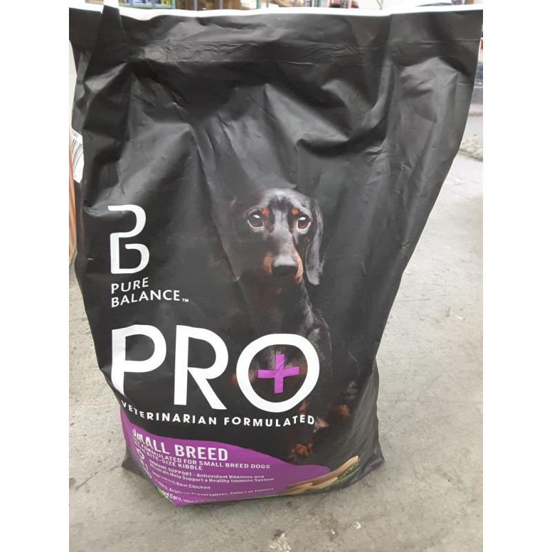 Pro+ Small Breed Dog Food, Chicken & Pea Recipe, 16 lbs