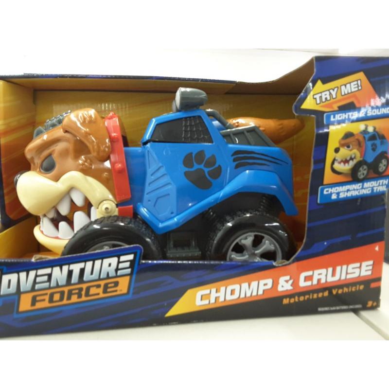 Chomp and cruise motorized vehicle