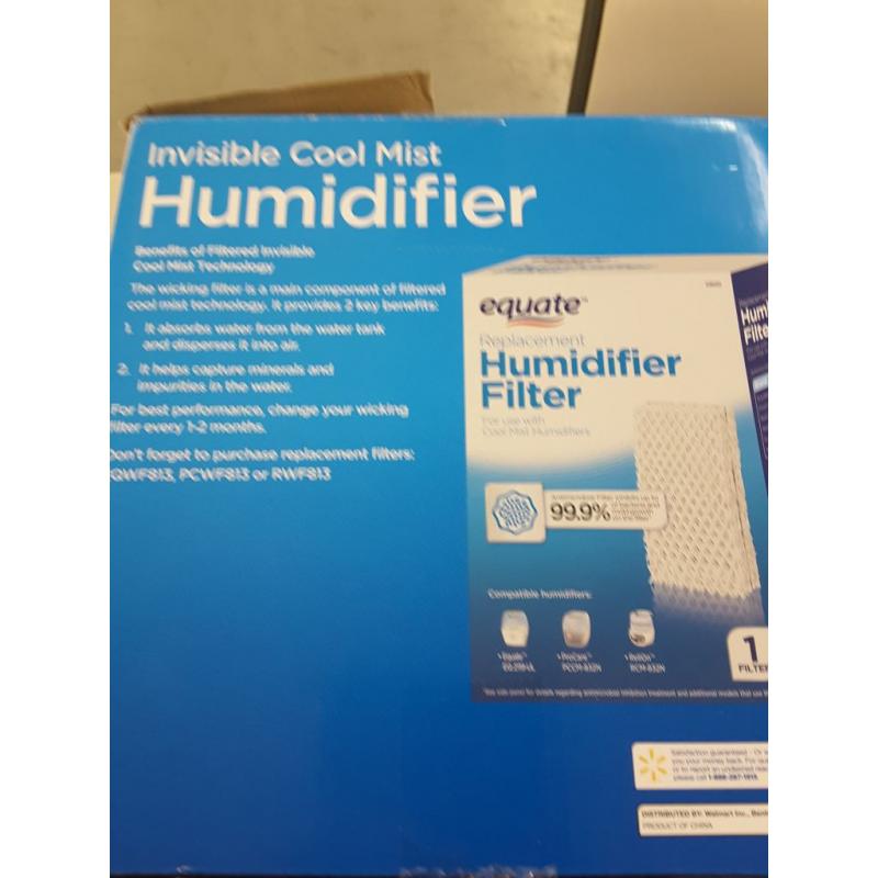 Equate Invisible Cool Mist Humidifier