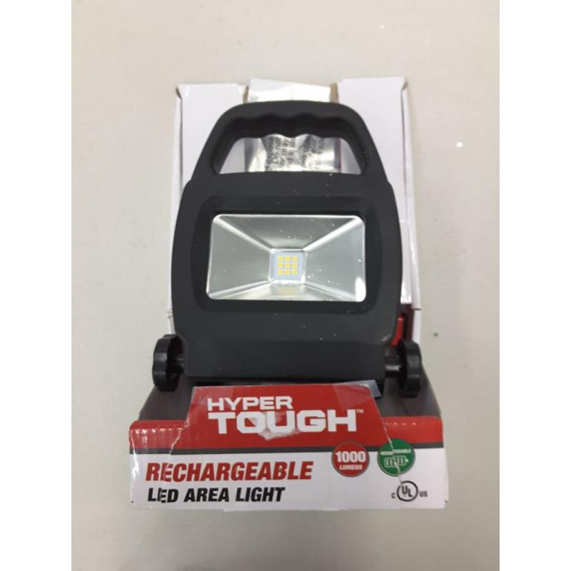 1000-Lumen Battery Powered Rechargeable LED Work Light,Red,