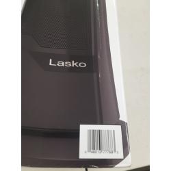 Lasko 1500W Oscillating Ceramic Tower Space Heater with Remote, CT22835, Black