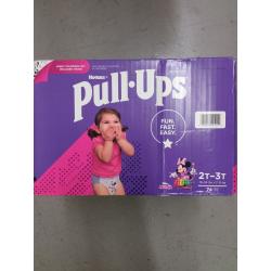 Pull-Ups Girls' Potty Training Pants Size 4, 2T-3T, 74 Ct