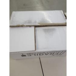 KES 16 x 13 Oval White Ceramic Vessel Sink - Modern Egg Shape Above Counter Bathroom Vanity Bowl