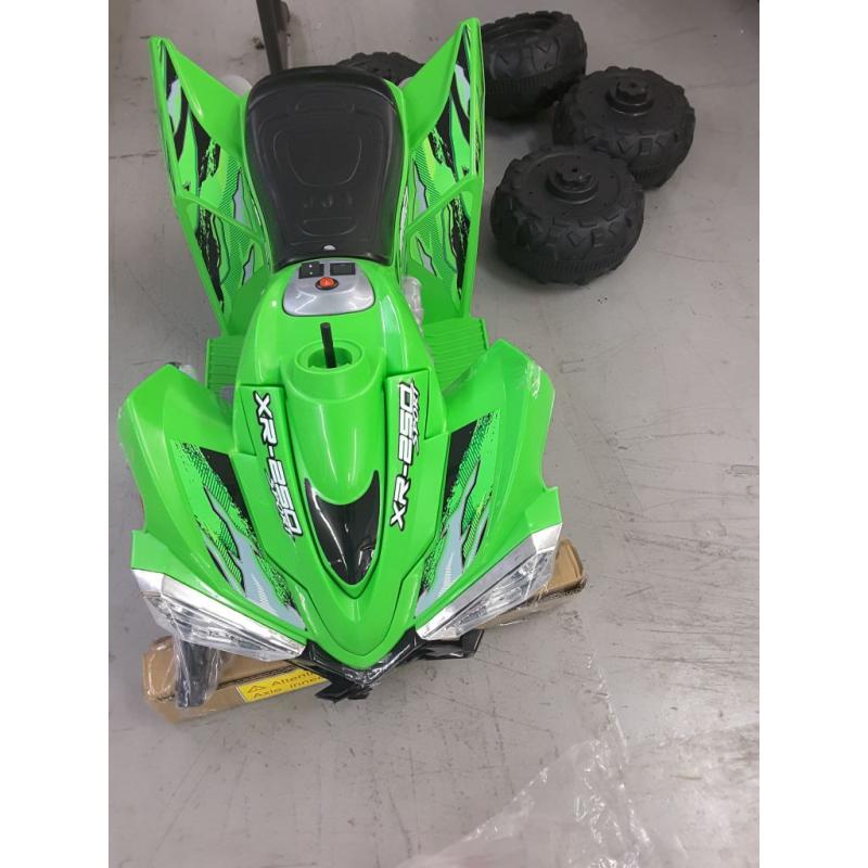12V XR 250 ATV Sport Battery Powered Ride-On Green