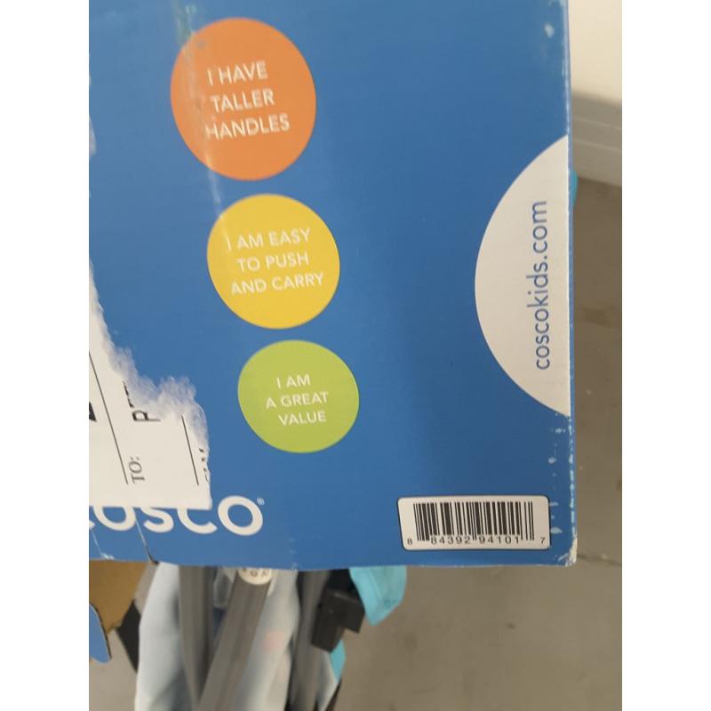 Cosco Comfort Height Character Umbrella Stroller, Narwhal