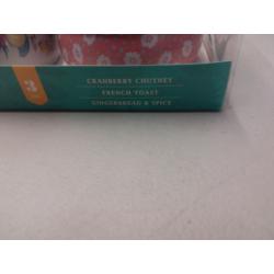 The Pioneer Woman 3-Piece Baked Goods Collection Tin Candles Set, Cranberry Chutney, French Toast, and Gingerbread & Spice, 4.95 oz