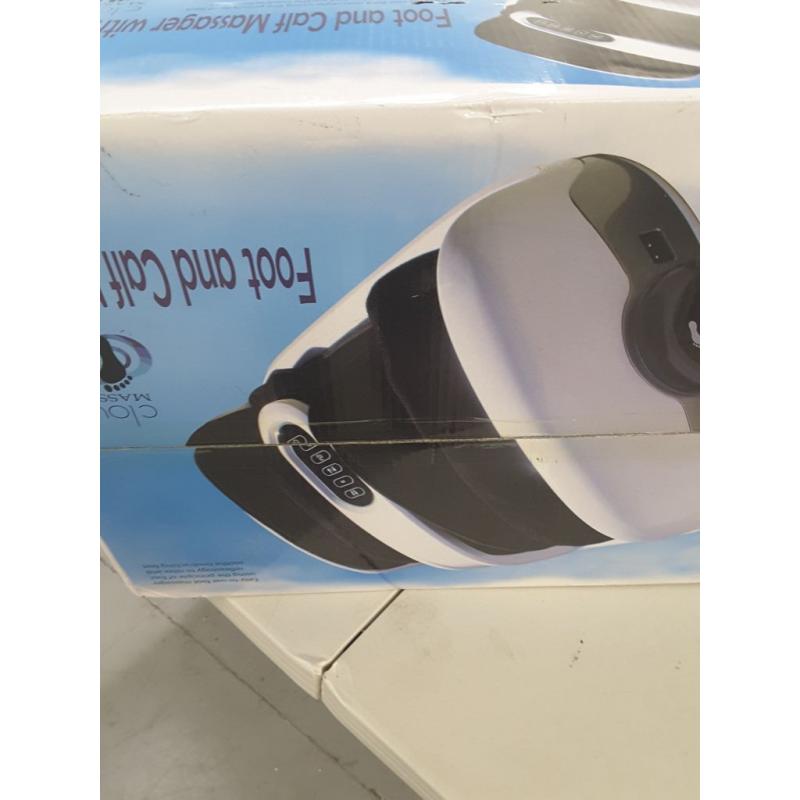 Cloud Massage Shiatsu Foot, Ankle & Calf Cloud Massager - Deep Kneading with Heat Therapy