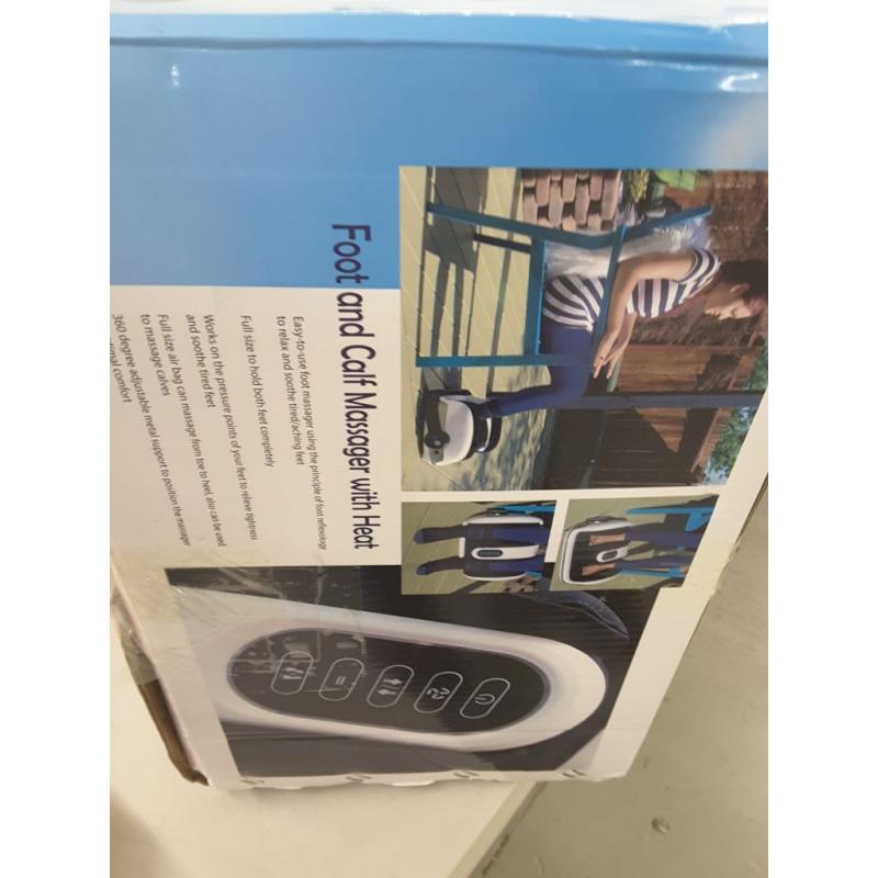 Cloud Massage Shiatsu Foot, Ankle & Calf Cloud Massager - Deep Kneading with Heat Therapy