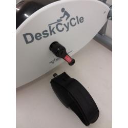 DeskCycle Desk Exercise Bike Pedal Exerciser, White