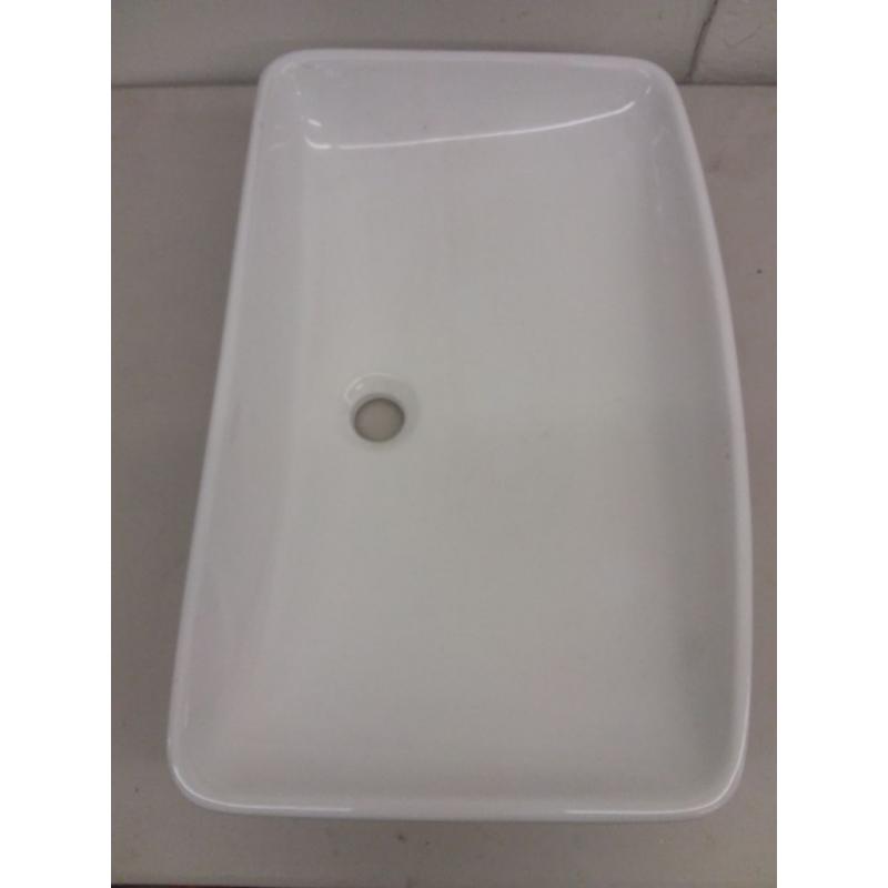 V350-B Vitreous China Rectangular Vessel Bathroom Sink