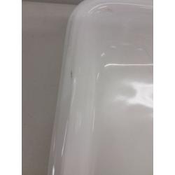 V350-B Vitreous China Rectangular Vessel Bathroom Sink