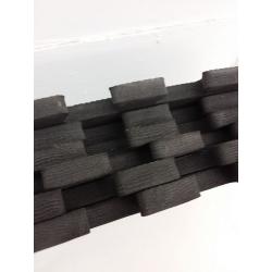 Interlocking EVA Foam Exercise Mat Tiles, Black