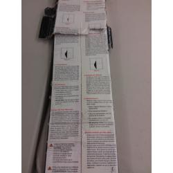 Achim Home Furnishings VFP2.0MH10 Tivoli II Peel 'N' Stick Vinyl Floor Planks (10 Pack), Mahogany, 6 x 36, 10 Count