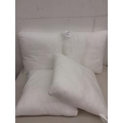 16x16 Premium Stuffer Home Office Decorative Throw Pillow/Cushion Insert, White