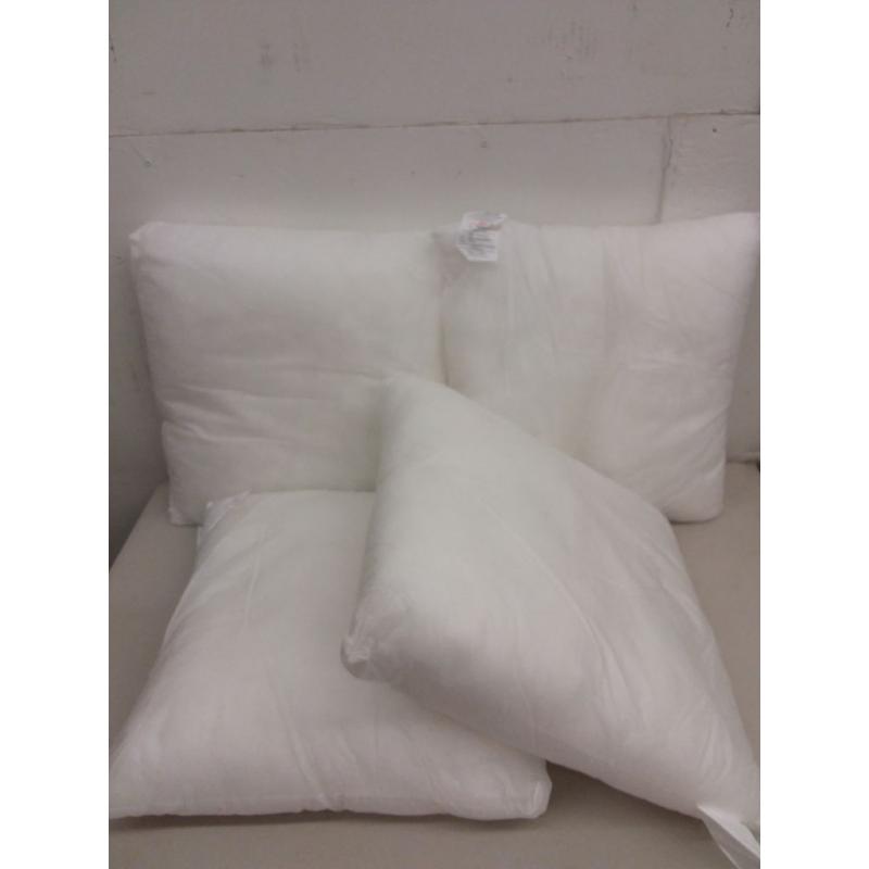 16x16 Premium Stuffer Home Office Decorative Throw Pillow/Cushion Insert, White