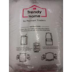 16x16 Premium Stuffer Home Office Decorative Throw Pillow/Cushion Insert, White