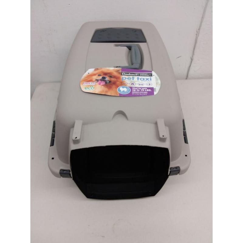 Pet Taxi Dog Kennel,** NO cage door** 23 inch Length