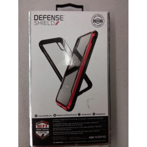 X-Doria Defense Shield Case for iPhone Xs Max 6.5, Red - EOL